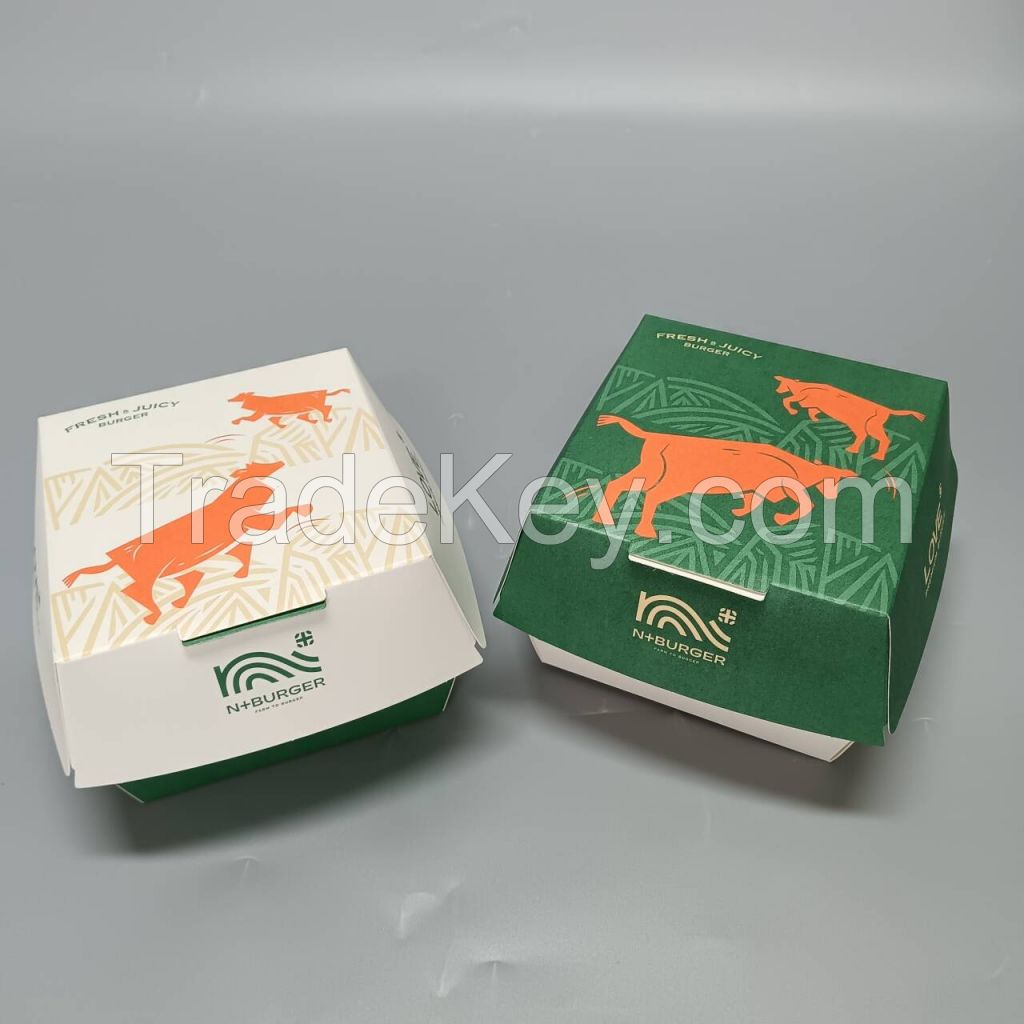 Burger package packing