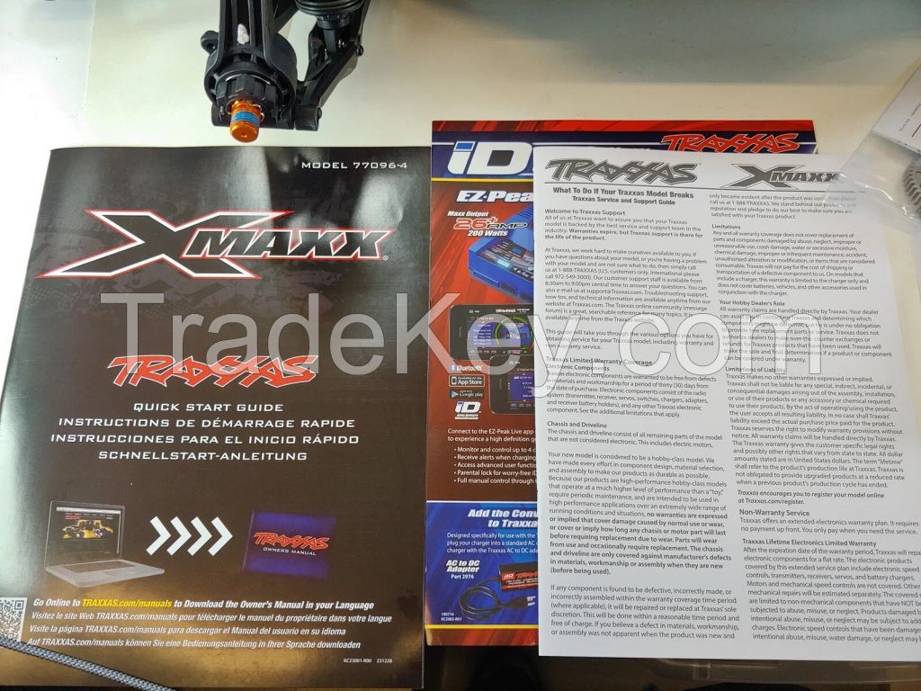 TRAXXAS 89086-4 WIDEMAXX BRUSHLESS 4x4 MONSTER TRUCK 28