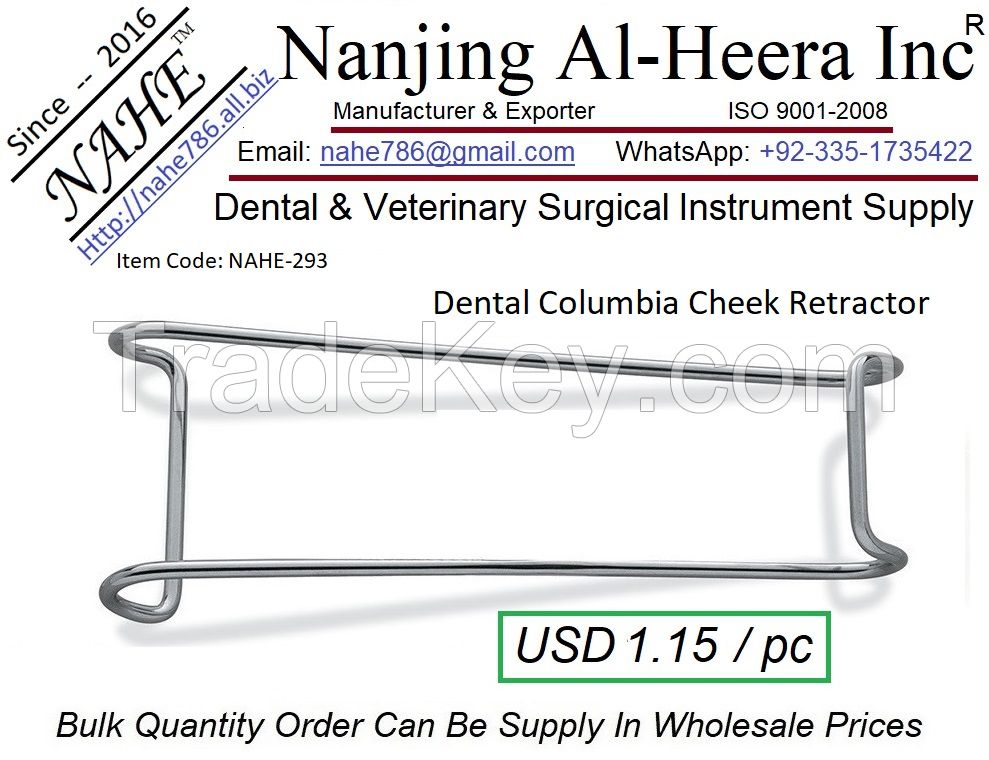 Dental Columbia Cheek Retractor Mouth Opener Dental Surgical Instrument