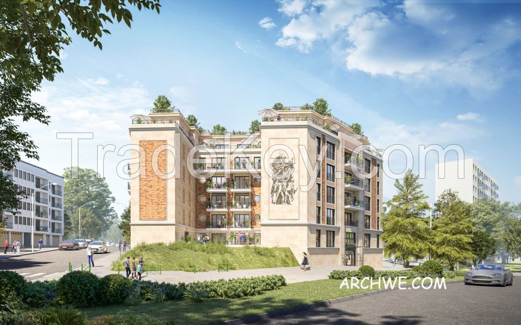 3D Architectural Rendering