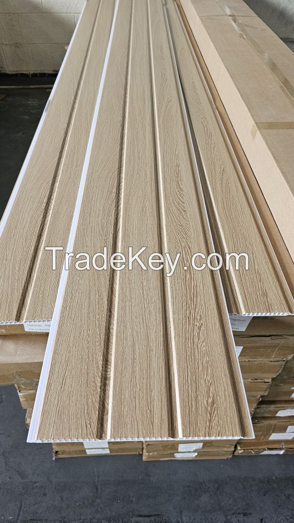 Waterproof PVC Wall Ceiling Panels for Interior Easy Installation Living Room Bedroom Dining Hospital Warehouse Suitable Plastic
