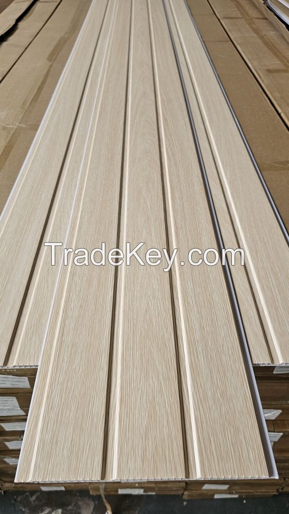 Waterproof PVC Wall Ceiling Panels for Interior Easy Installation Living Room Bedroom Dining Hospital Warehouse Suitable Plastic