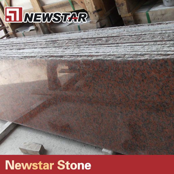 China polished G562 red granite tile pattern