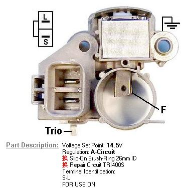 Electrical Regulator, Flasher, Ignition Module, Relay, Fuel Pump, Horn