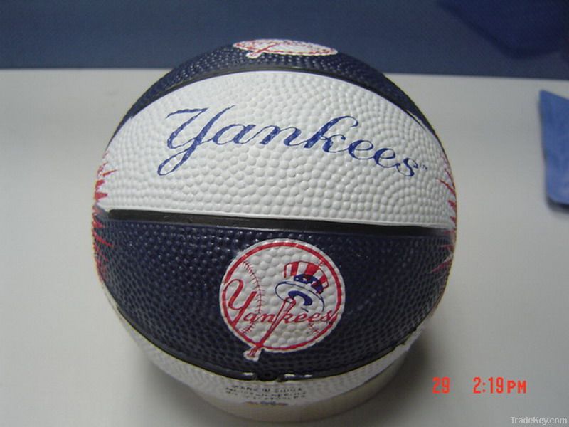 Rubber Basketball