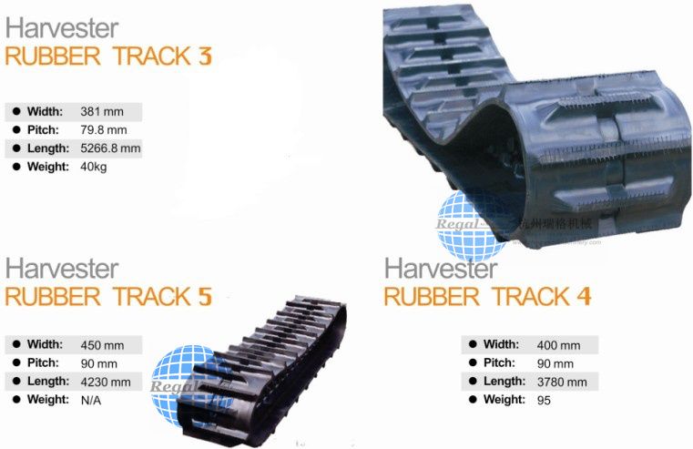 Agricultural Harvest Rubber Track