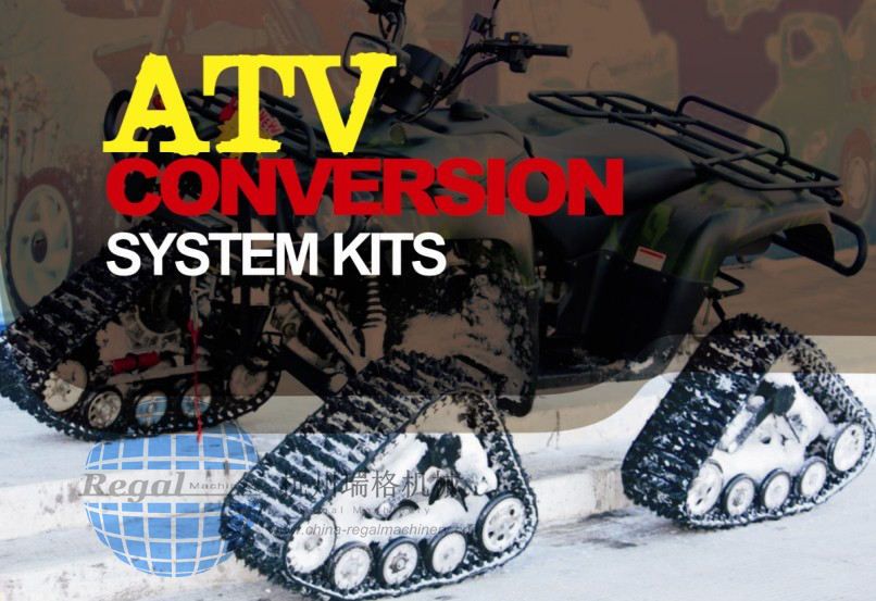 SUV/ATV rubber track conversion system kits