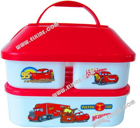 Lovely house kids lunch box picnic set