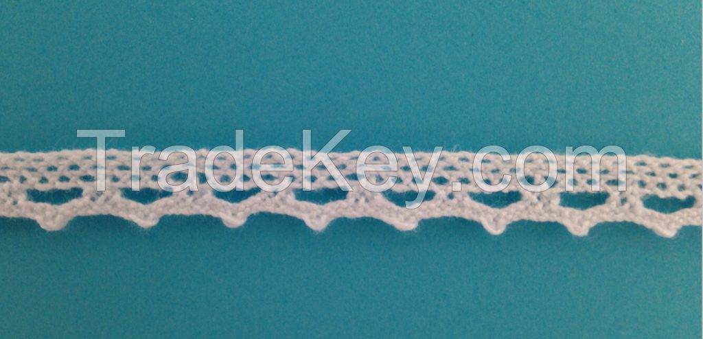 Lace/lace trimming/Crochet Cotton Lace CLJ-01