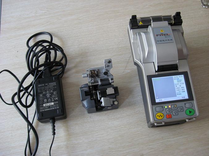 Used Fitel S177A Fusion Splicer with brand new S325 cleaver