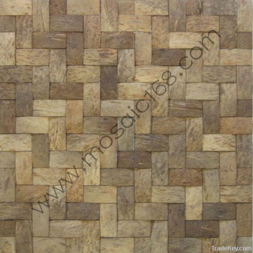 coconutshell  wood wall panels  JH-K47