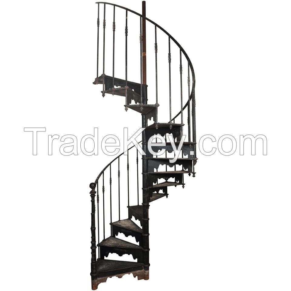 cast iron spiral staircase 