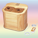 Far infrared foot warmer sauna