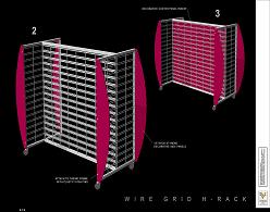 Wire Grid Rack