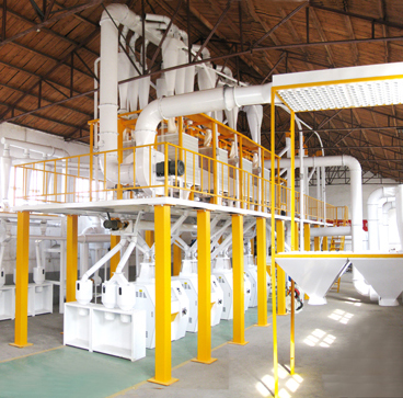 100t maize milling plant supplier