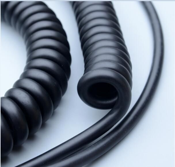 19-Core Shielding Flexible Spiral Coiled Cables for Manual Pulse Gener