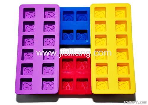 Fish Shape Silicone Ice Cube Tray with FDA/LFGB