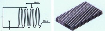 Aluminum Louvered Fins for Heat Exchanger