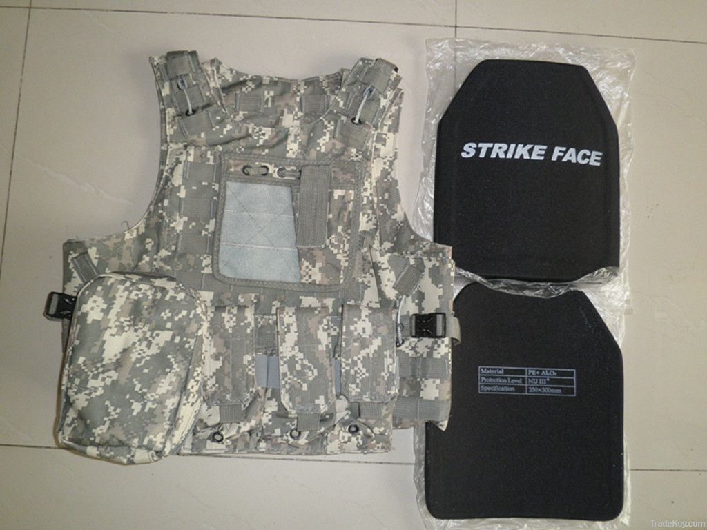 Tactical Bullet proof vest III (Ceramic plates III)