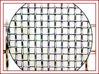 galvanized square wire mesh