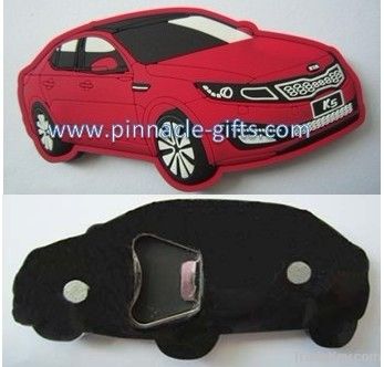 new design soft pvc 3D bottle opener