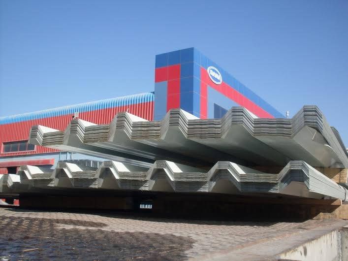 TOGO - ALUMINUM/GI SINGLE SKIN PROFILED ROOFING SHEET SUPPLIER - DANA STEEL