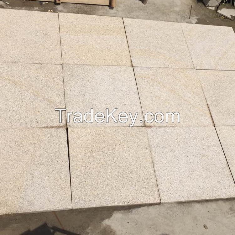 G682 rusty yellow granite pavers