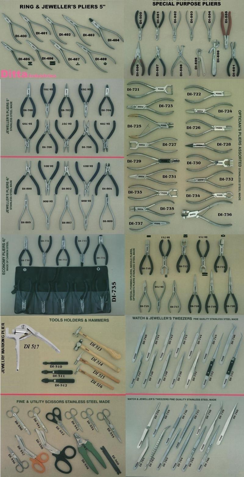 Jewellery making tools