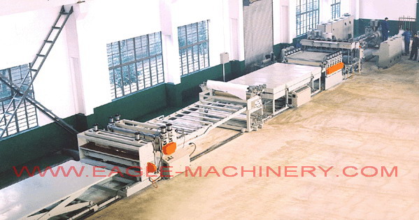 PP Hollow profiles Sheet Extrusion Machinery