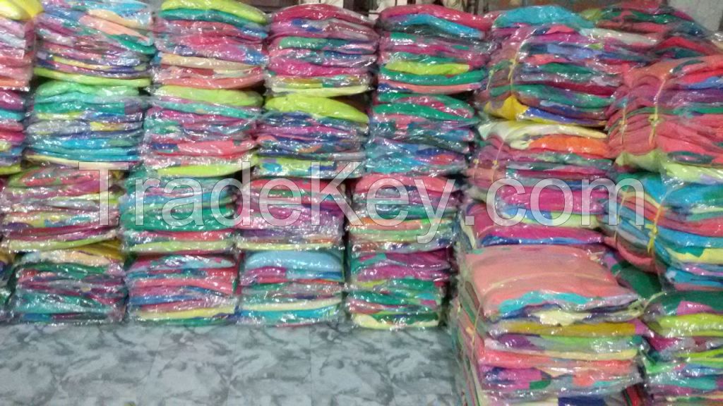 100% Cotton Color Stitched Wiping Rags