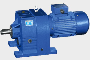 R series helical gear reducer