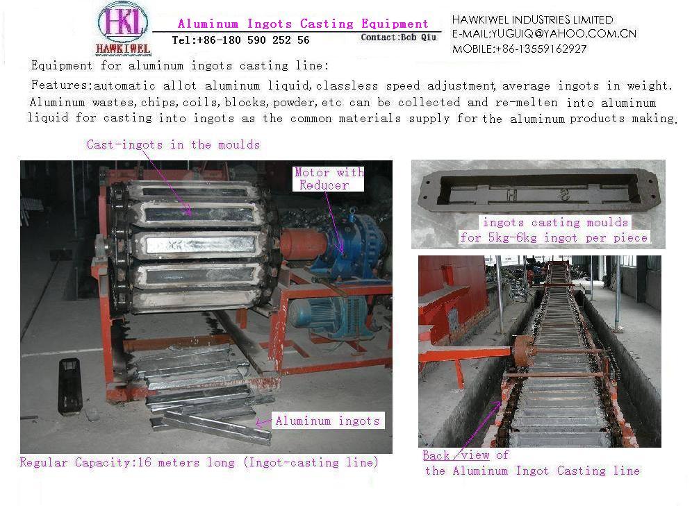 Aluminum Ingot Casting Line