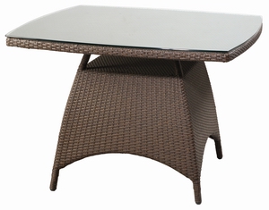 Aluminium Wicker Table