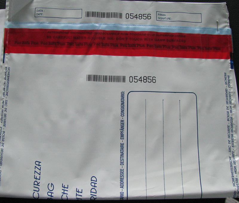 Tamper-Evident Security Bags