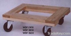 Flush end wood dolly