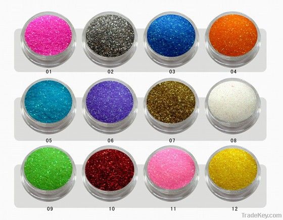 nail care decoration/glitter powder in set