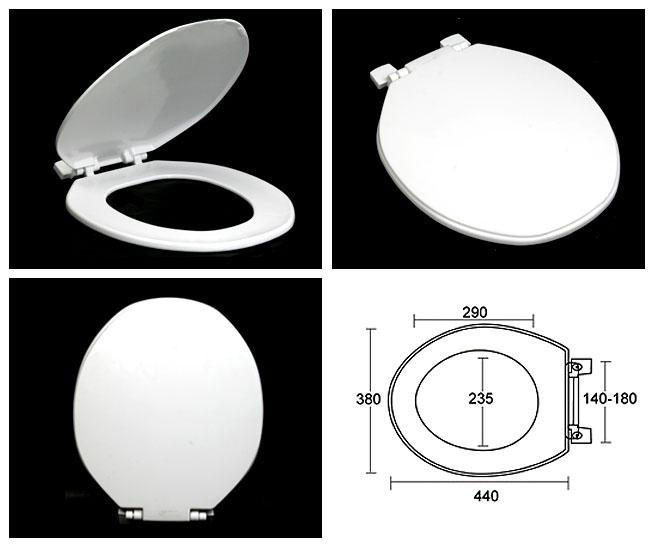 plastic toilet seat cover