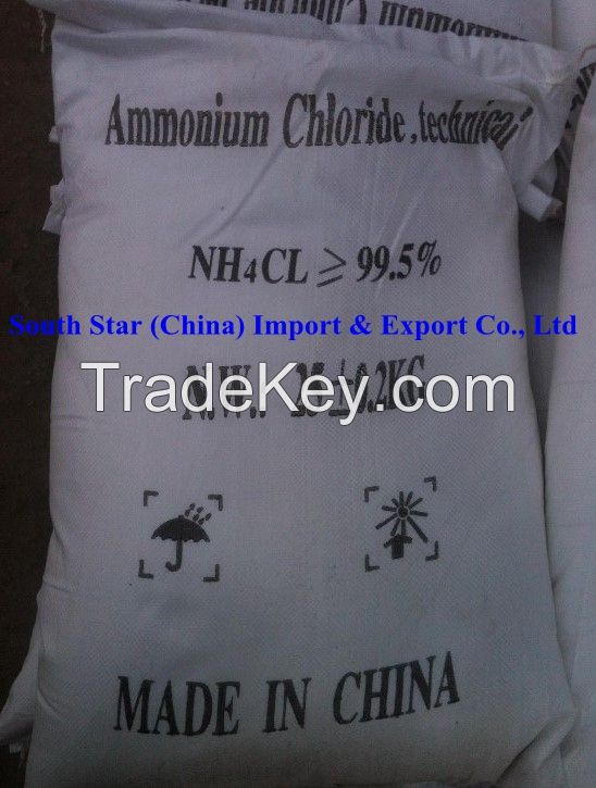 AMMONIUM CHLORIDE 99.5%MIN (NH4Cl)