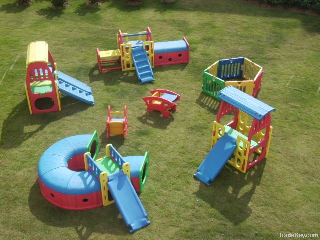 Plastic Outdoor Playground