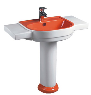 Pedestal basin(Sanitary ware wash basin pedestal basin)