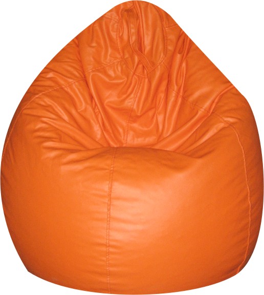 JUPITER LEATHERITE Bean Bag Cover Orange