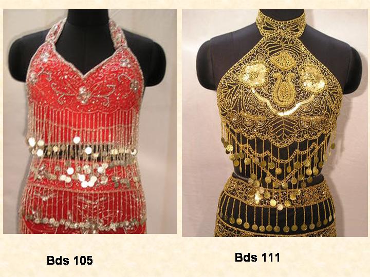 Belly Dance Bra with Matching Belt