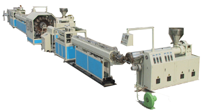 PVC Fiber Enhancing Soft Pipe Production Line