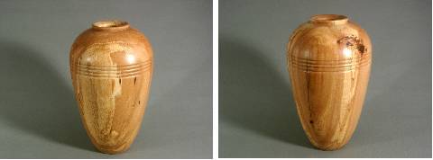 Vases Woodturned