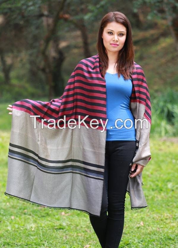 Classic Stripes Pashmina Shawl-New Arrival