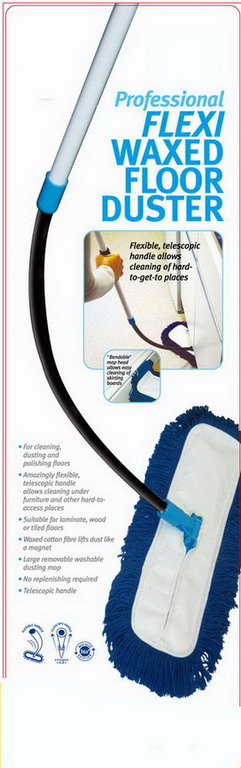 professional flexi waxed floor duster