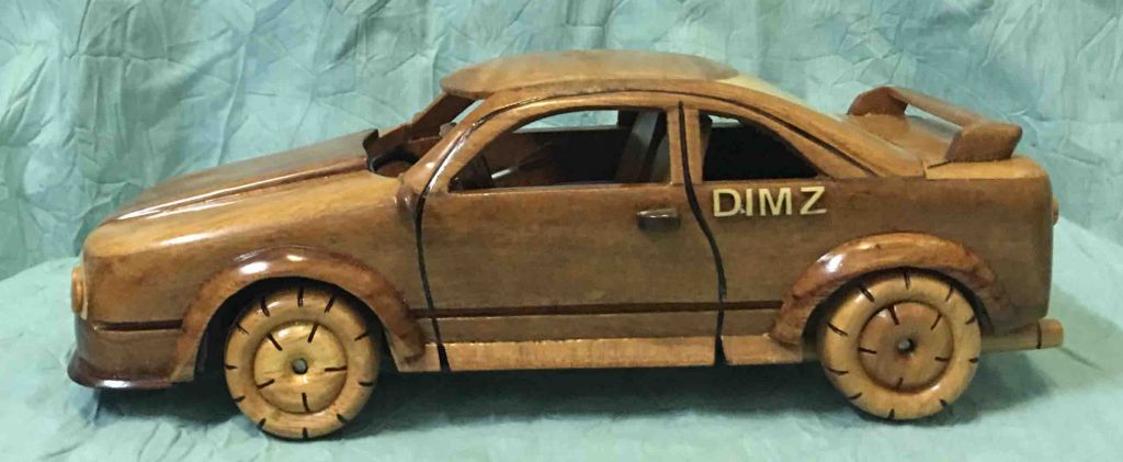 Wooden car of models - Truck