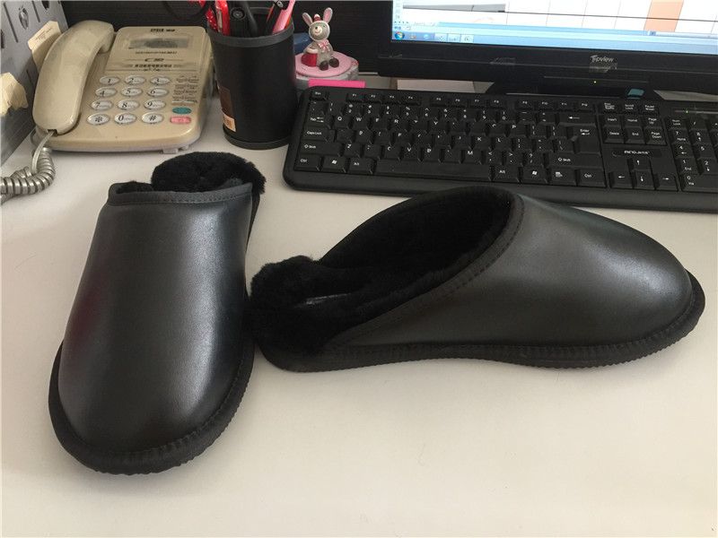 Men Leather Slipper