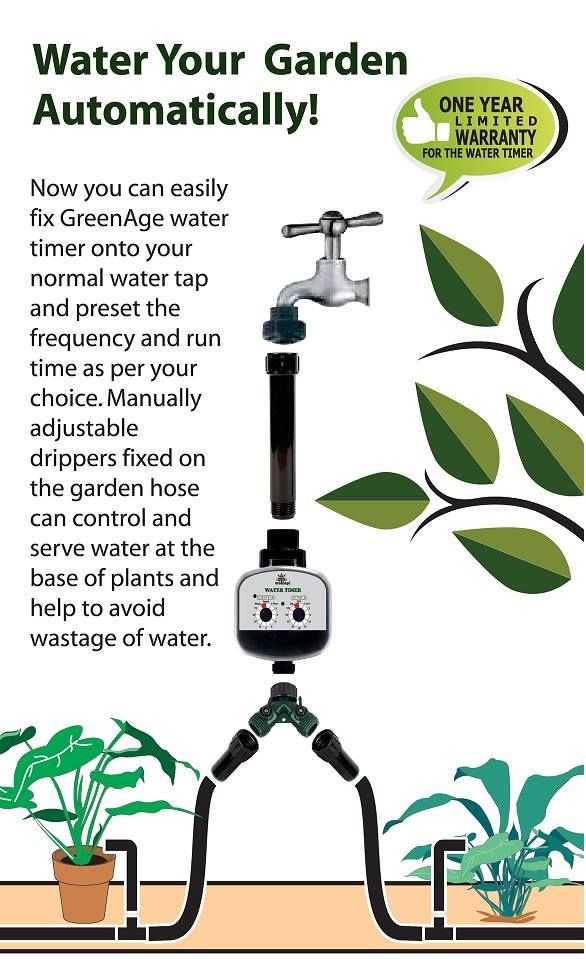 GreenAge Water Tap Timer