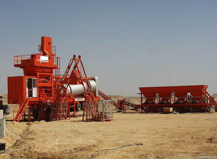 100t/h-120t/h Mobile batch Asphalt Mixing Plant